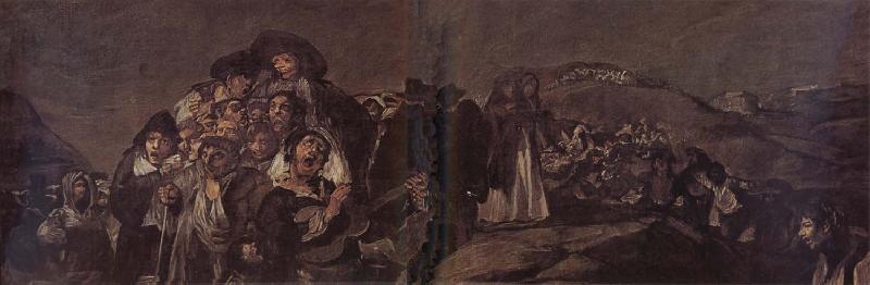 Francisco Goya Pilgrimage to San Isidro oil painting image
